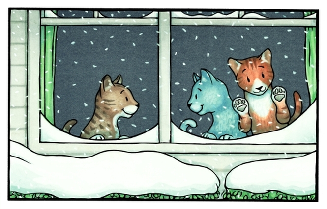 a kitten tale by eric rohmann